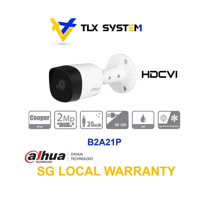 دوربین مداربسته آنالوگ داهوا مدل DH-HAC-B2A21P