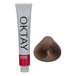 رنگ مو اکتای شماره 7/15 حجم 100 میلی‌لیتر رنگ بلوند نسکافه‌ای متوسط