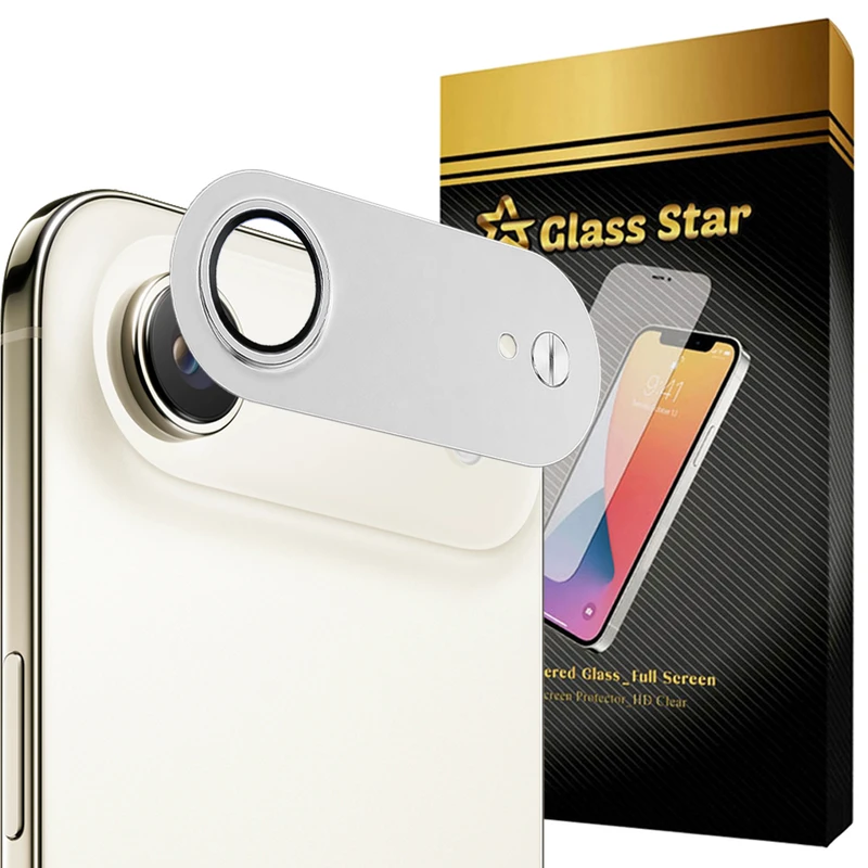 محافظ لنز دوربین فلزی گلس استار مدل 3D1MG مناسب برای گوشی موبایل اپل iPhone 17 Air