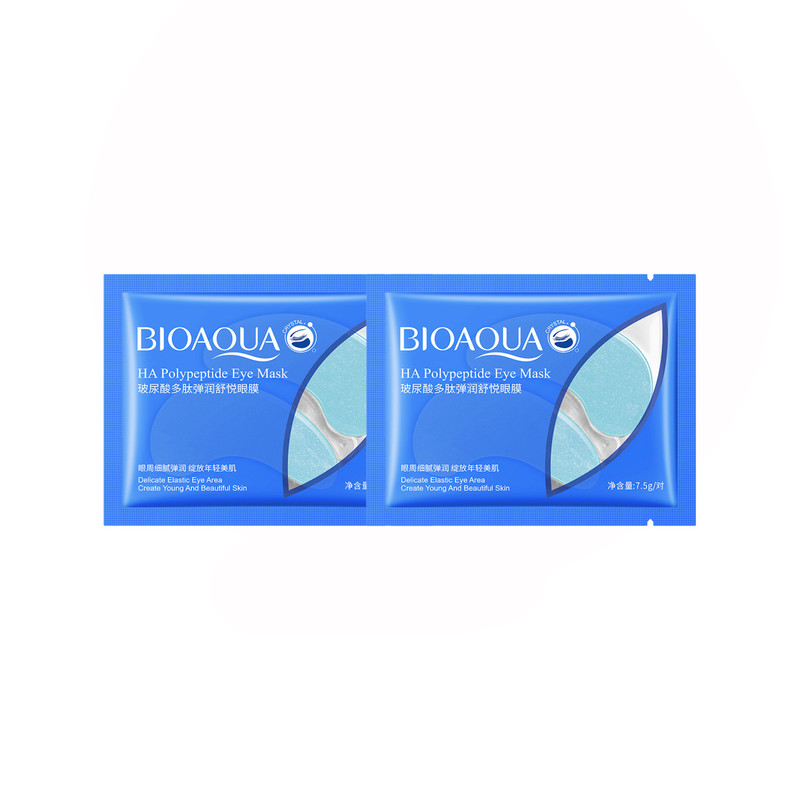 ماسک زیر چشم بایو آکوا مدل HA Polypeptide وزن 7.5 گرم بسته 2 عددی