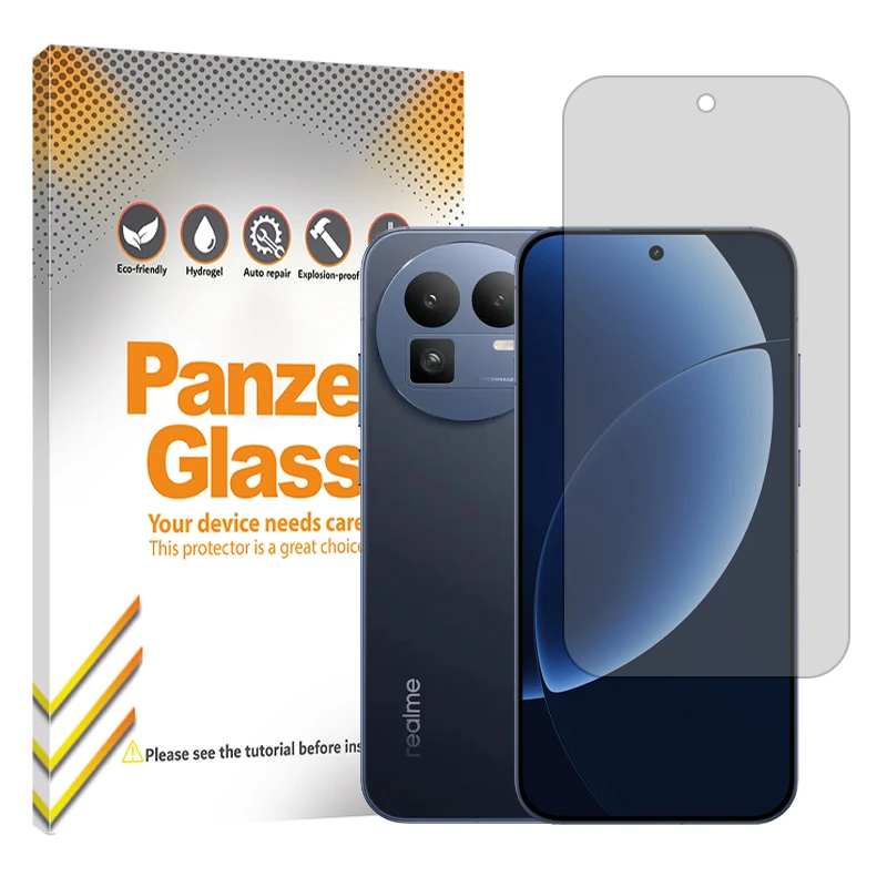 محافظ صفحه نمایش شفاف پنزر گلس مدل هیدروژلی مناسب برای گوشی موبایل ریلمی GT 8 Pro
