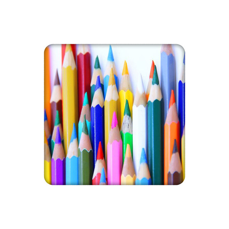 زیرلیوانی طرح مداد رنگیها کد 2599224