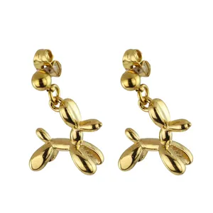 گوشواره زنانه مدل سگ بادکنکی کد ee694