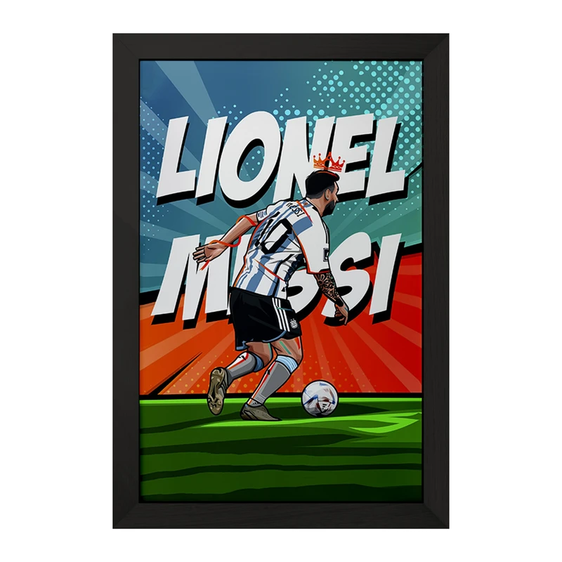 تابلو خندالو مدل لیونل مسی کد F1690