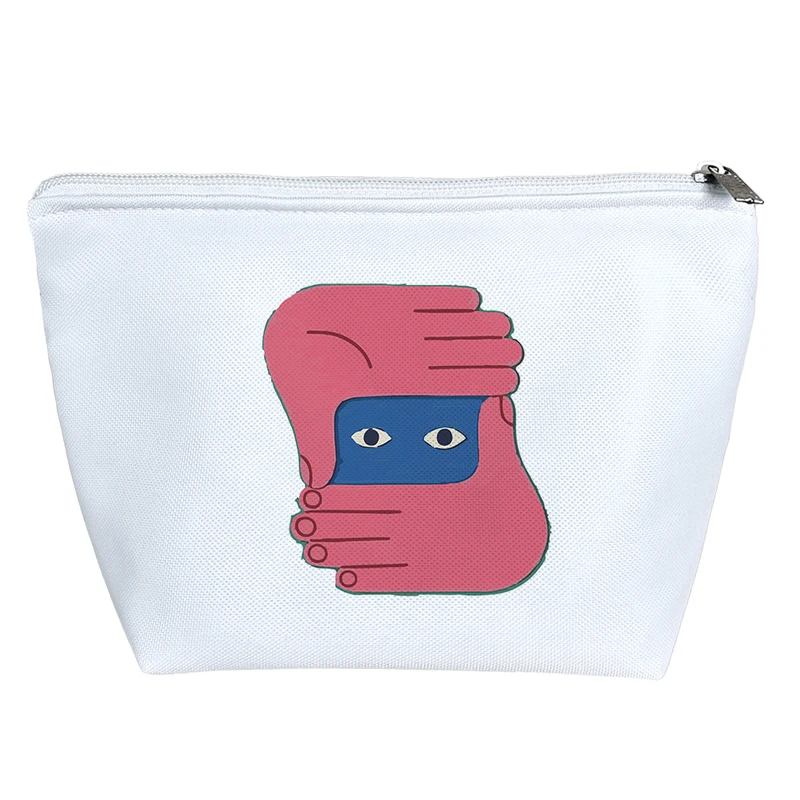 کیف لوازم آرایش دخترانه خندالو مدل قاب عکس دستی کد 7655