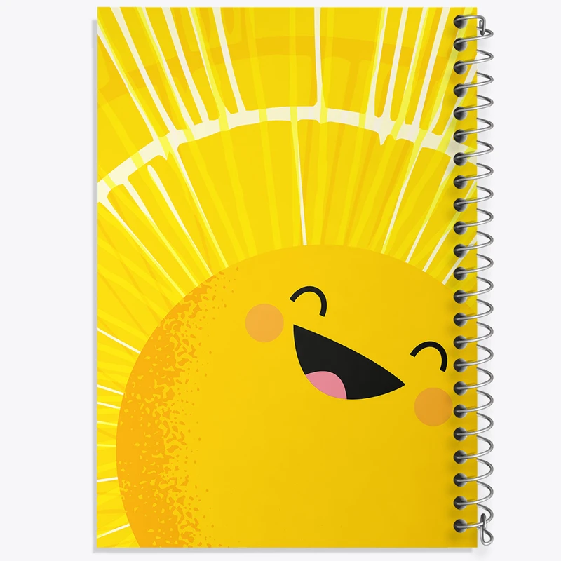 دفتر نقاشی 50 برگ خندالو طرح خورشید کیوت کد N1500