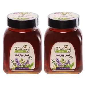 عسل طبیعی چهل گیاه زاگرس رویال کندو کوهرنگ - 900 گرم بسته 2 عددی