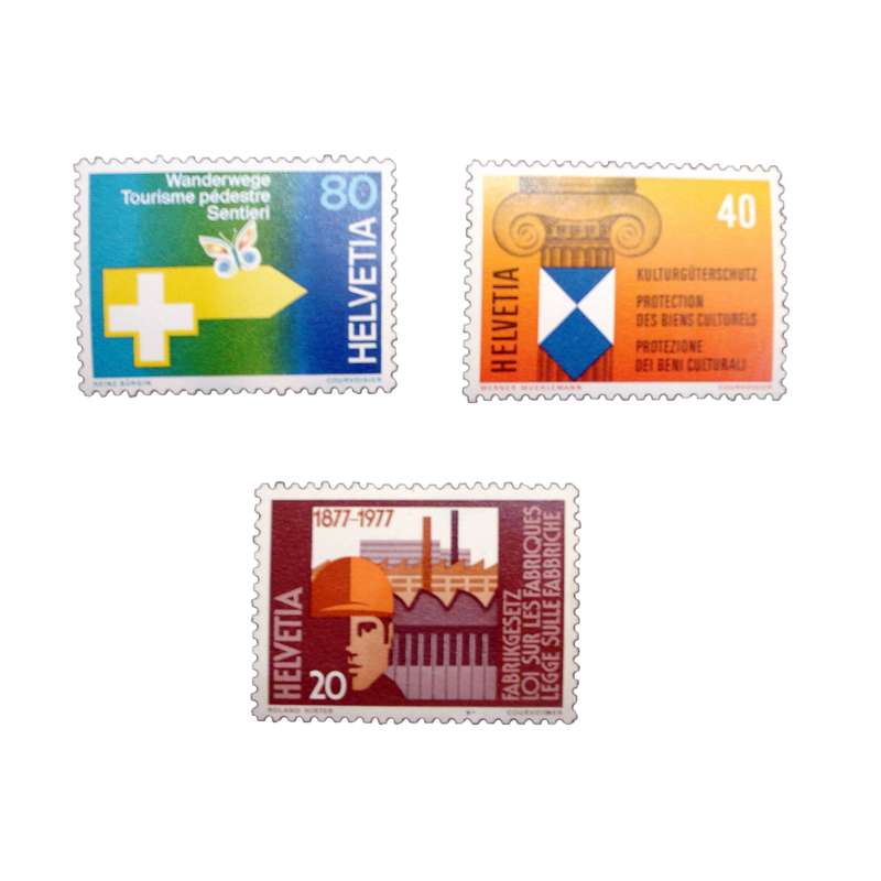 تمبر یادگاری مدل ملل کد DS1744 مجموعه 3 عددی