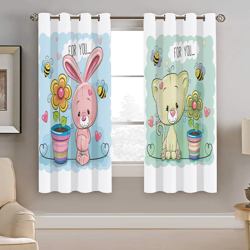 پرده نیروانا طرح   کودک مدل هازان کد 4108  سایز 140×200 سانتی متر