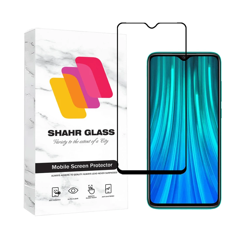 محافظ صفحه نمایش شهر گلس مدل FULSLSH مناسب برای گوشی موبایل شیائومی Redmi Note 8 Pro / Redmi 9T / Redmi 9 Power