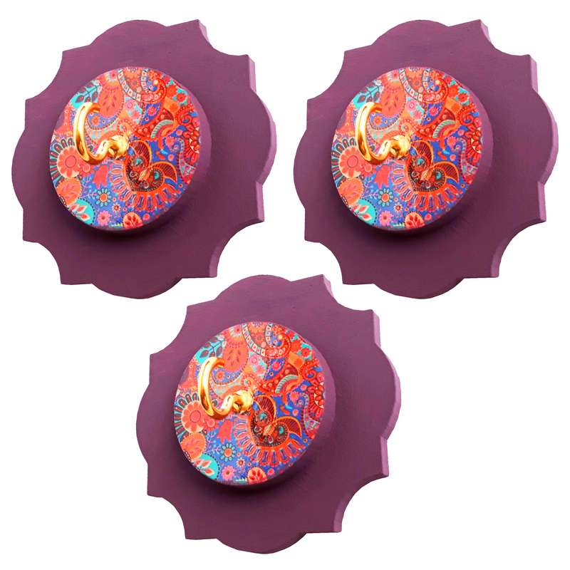 آویز حوله مدل ماهور کد AG20 بسته 3 عددی