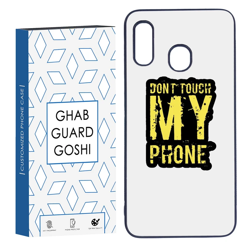 کاور قاب گارد گوشی طرح don’t touch کد TPU-286 مناسب برای گوشی موبایل سامسونگ Galaxy A30 / A20