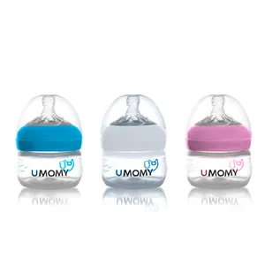 بطری شیر خوری دهانه عریض یومامی مدل پروپیلن 60 میل