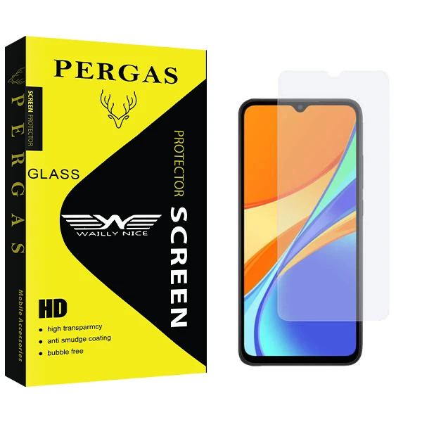 محافظ صفحه نمایش وایلی نایس مدل Pergas مناسب برای گوشی موبایل شیائومی Redmi 9C