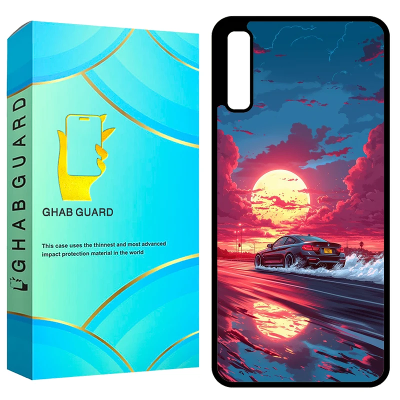 کاور قاب گارد طرح ماشین مدل GCHPA70 مناسب برای گوشی موبایل سامسونگ Galaxy A70 / A70s