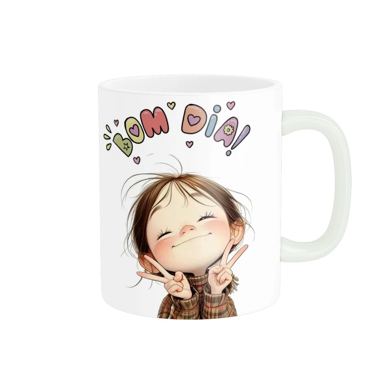 ماگ پاد آفرین طرح دخترک کد 1716