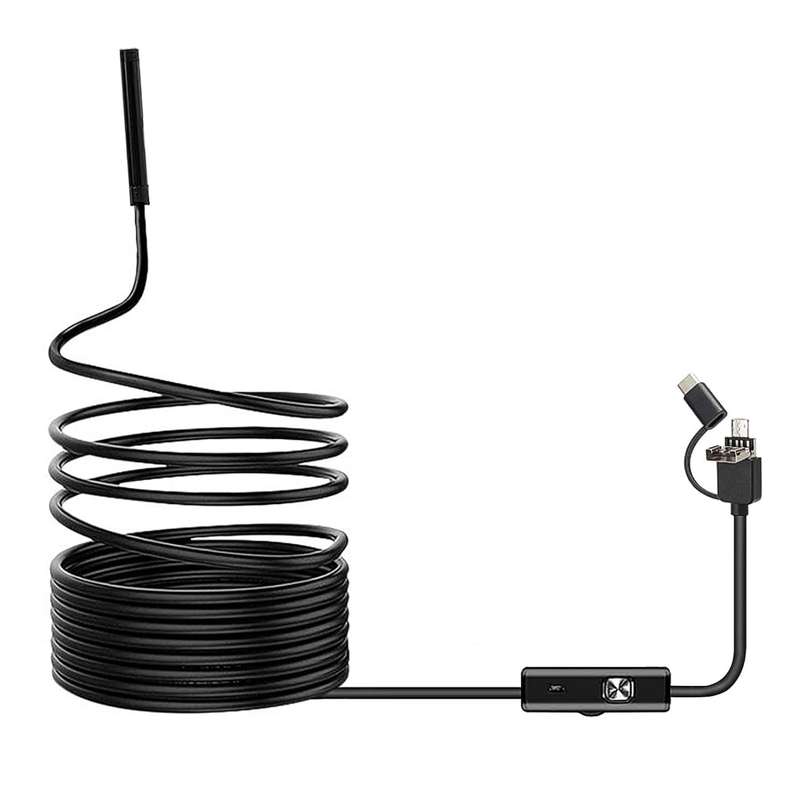 دوربین شلنگی مدل فنری منعطف 10M LED 5.5MM NEW