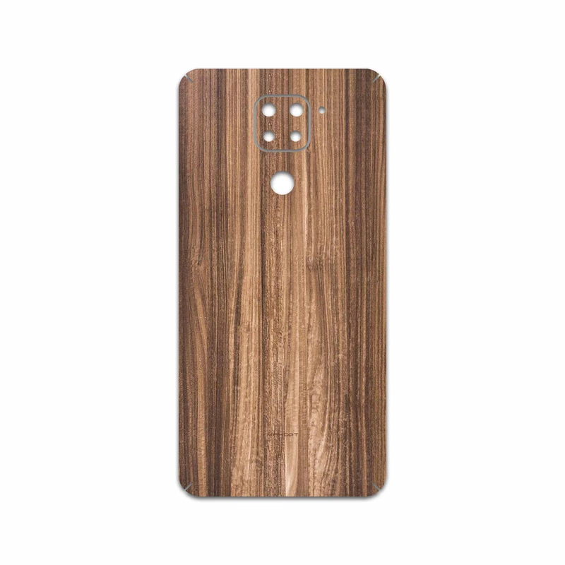 برچسب پوششی ماهوت مدل Light Walnut Wood مناسب برای گوشی موبایل شیائومی Redmi Note 9