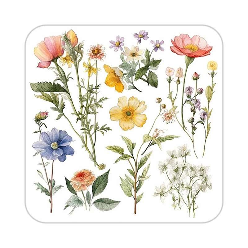 زیر لیوانی کاکتی طرح گل مدل mp18766