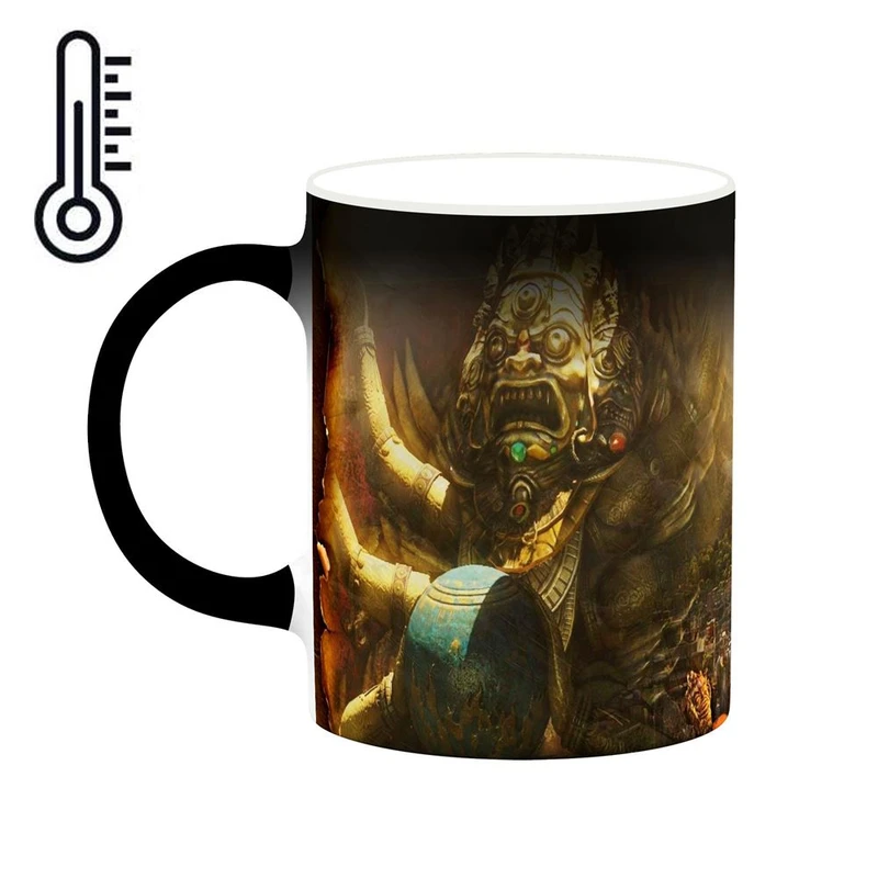 ماگ حرارتی کاکتی مدل بازی آنچارتد Uncharted 2 Among Thieves کد mgh31248