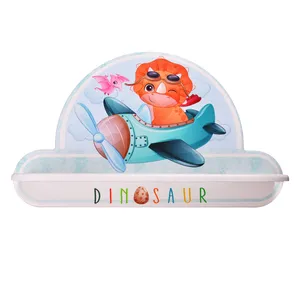 شلف دیواری اتاق کودک مدل  دایناسورها SH-26