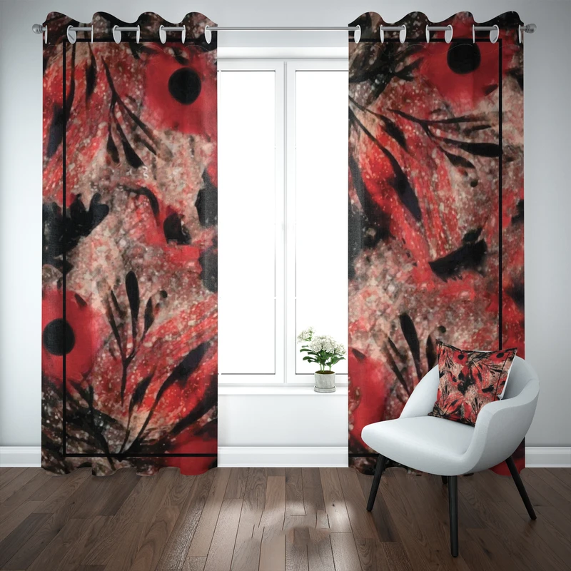 پرده مدل b2099 سایز 140×280 سانتی متر