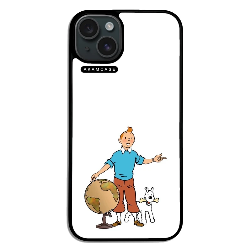 کاور آکام مدل AMC-WA15PLUS-TINTIN-14 مناسب برای گوشی موبایل اپل iPhone 15 Plus