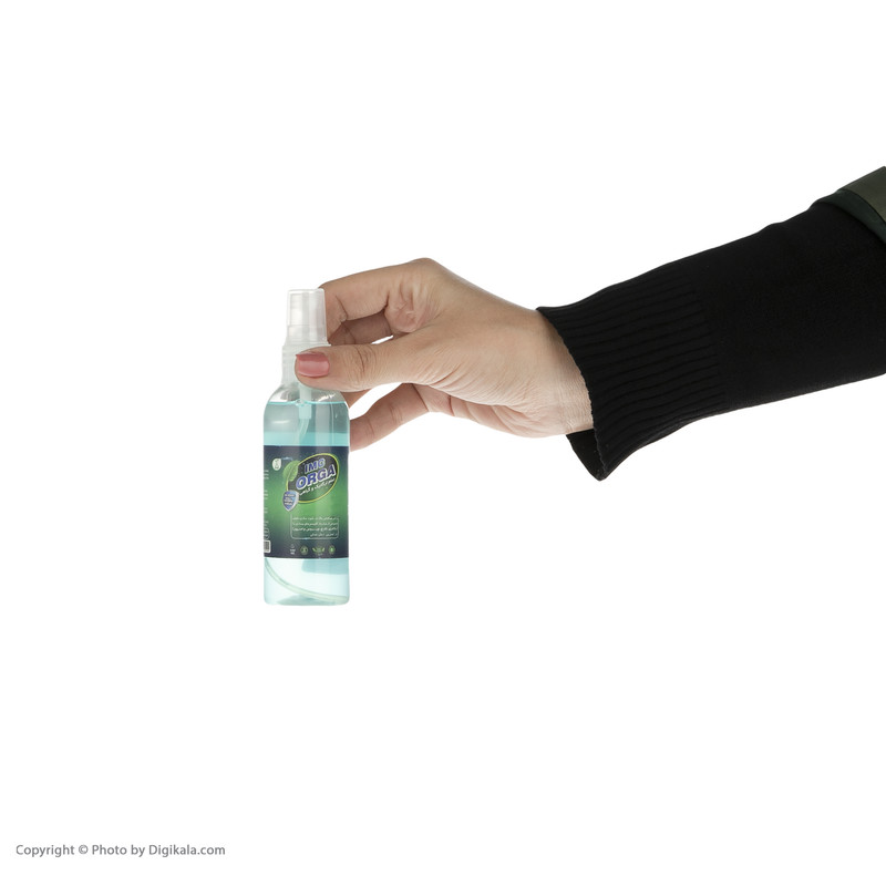 محلول ضد عفونی کننده دست ای ام سی ارگا کد ORGA-100 حجم 100 میلی‌لیتر