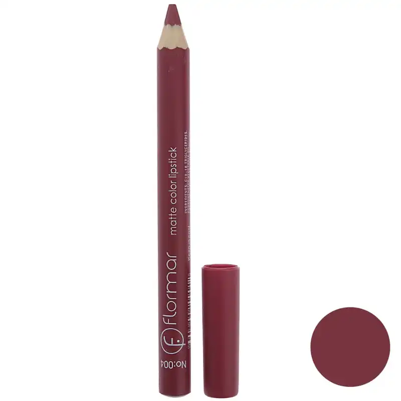 رژ لب مدادی فلورمار شماره 4