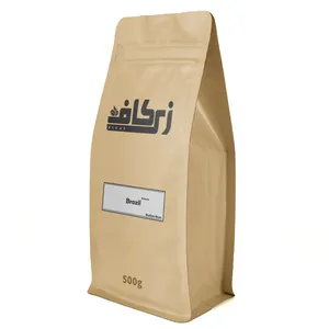 دانه قهوه ربوستا برزیل زی کاف - 500 گرم