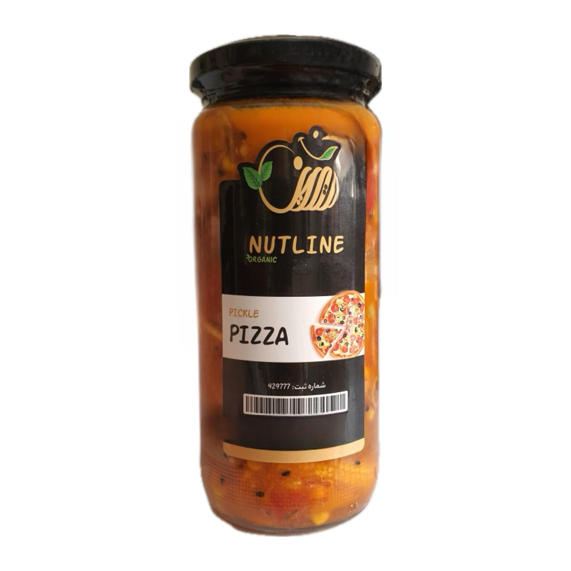 ترشی پیتزایی نات لاین - 600 گرم