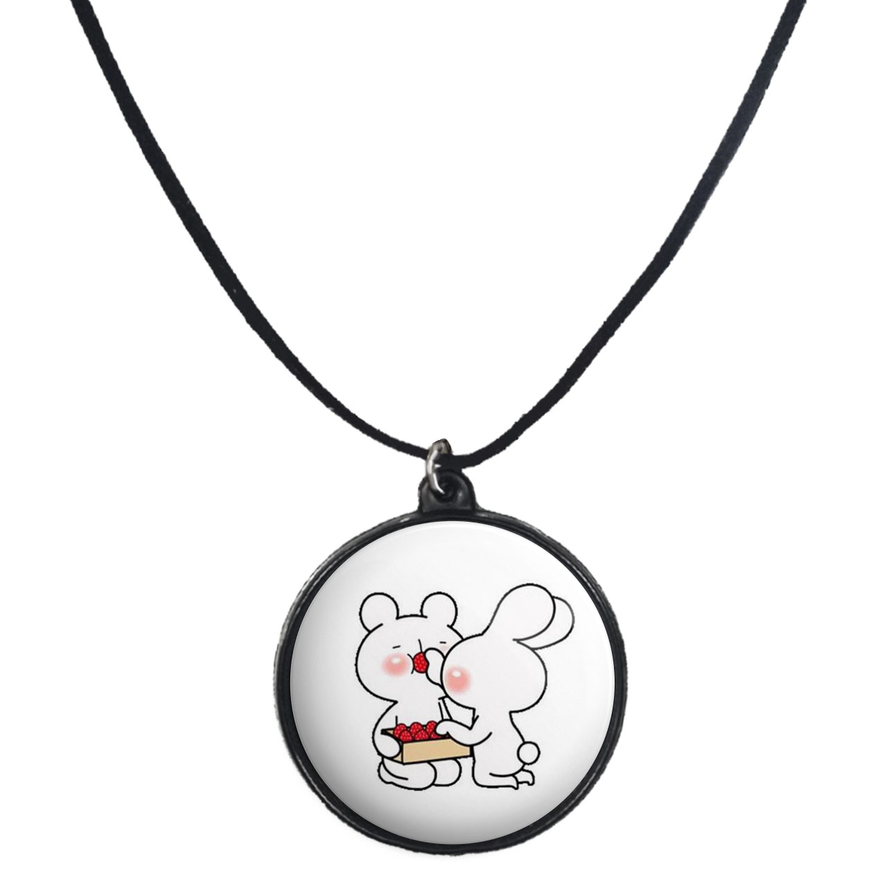 گردنبند پرمانه طرح عاشقانه کد pmb.5320 مدل دو طرفه