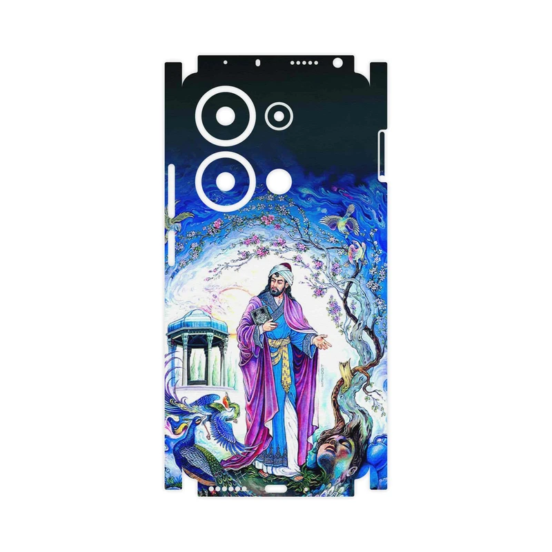 برچسب پوششی ماهوت مدل Hafiz-FullSkin مناسب برای گوشی موبایل شیائومی Redmi Note 13 Pro 4G