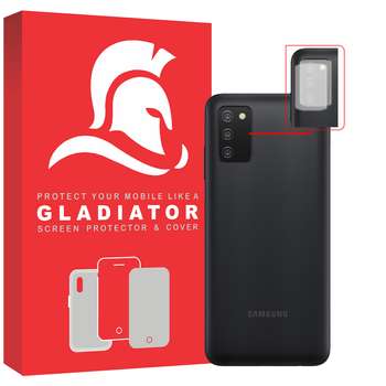 محافظ لنز دوربین گلادیاتور مدل GCS2000 مناسب برای گوشی موبایل سامسونگ Galaxy A03s بسته دو عددی