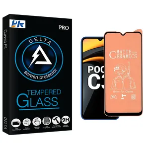 PK Delta Glass Matt Ceramics Screen Protector For Xiaomi Poco C3