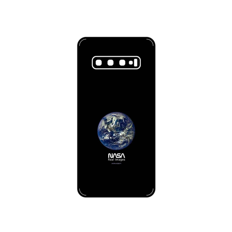 برچسب پوششی ماهوت مدل NASA Home Earth مناسب برای گوشی موبایل سامسونگ Galaxy S10