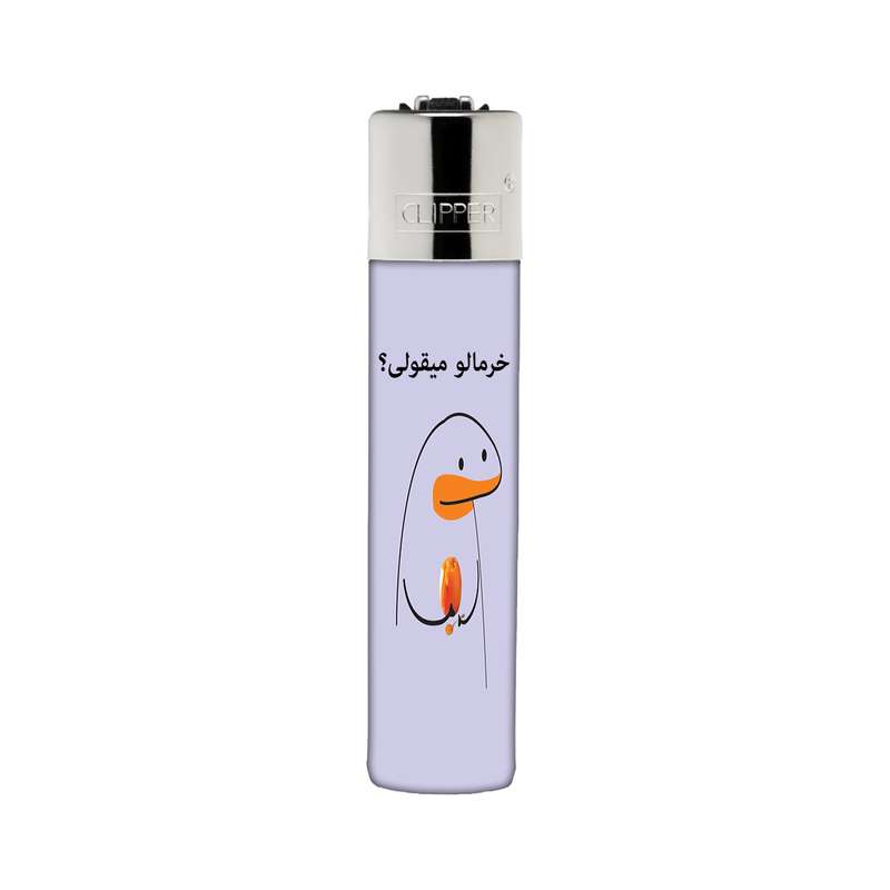 فندک کلیپر مدل میقولی کد 2414