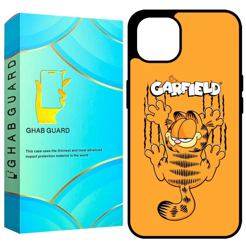  کاور قاب گارد طرح گارفیلد مدل GCHP13 مناسب برای گوشی موبایل اپل iPhone 13