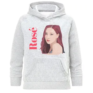 هودی زنانه طرح بلک پینک مدل H470