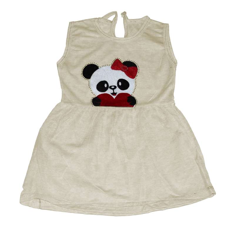 پیراهن دخترانه مدل Panda-yel