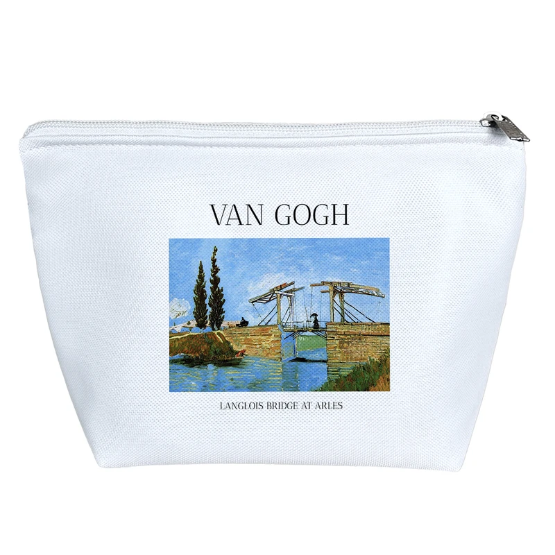 کیف لوازم آرایش دخترانه خندالو مدل ونسان ونگوگ کد H2006