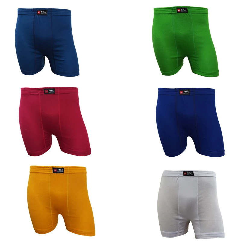 شورت مردانه مدل شاد کد 105 مجموعه 6 عددی