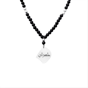 گردنبند نقره مردانه لیردا مدل طهران کد gor 0020