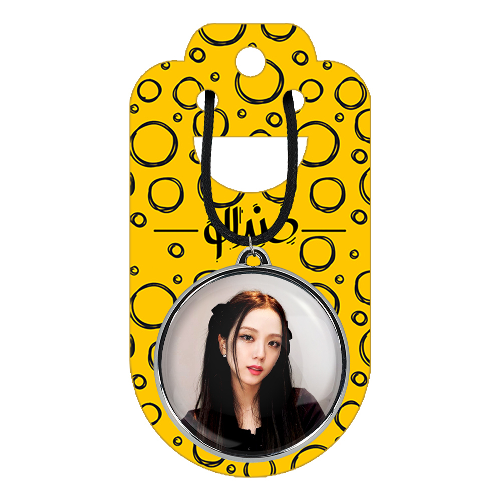 گردنبند خندالو مدل جیسو بلک پینک کد 1417914186