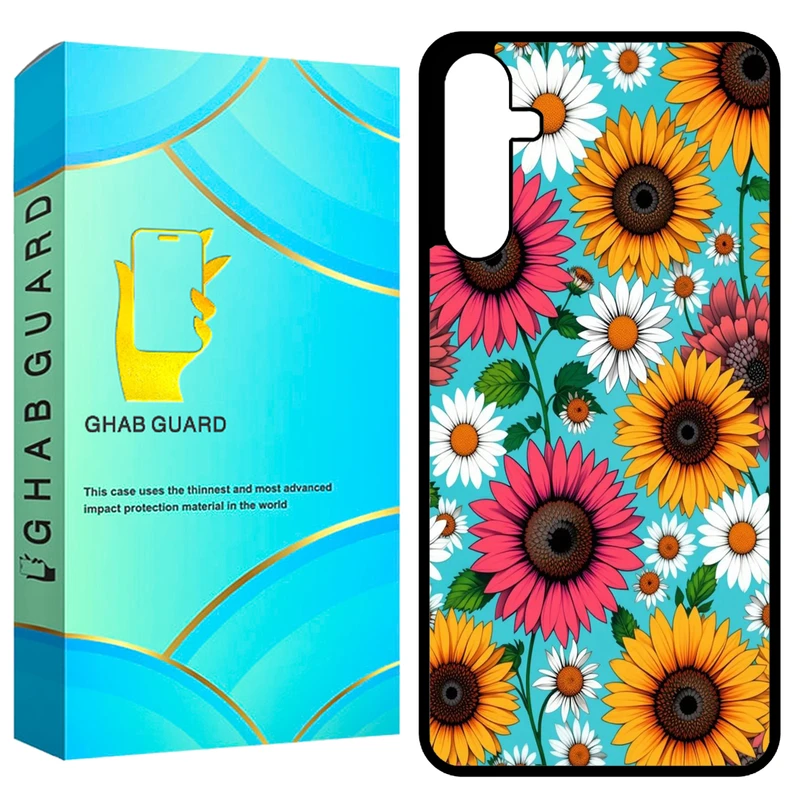 کاور قاب گارد طرح گل گلی مدل GCHPA24 مناسب برای گوشی موبایل سامسونگ Galaxy A24 4G