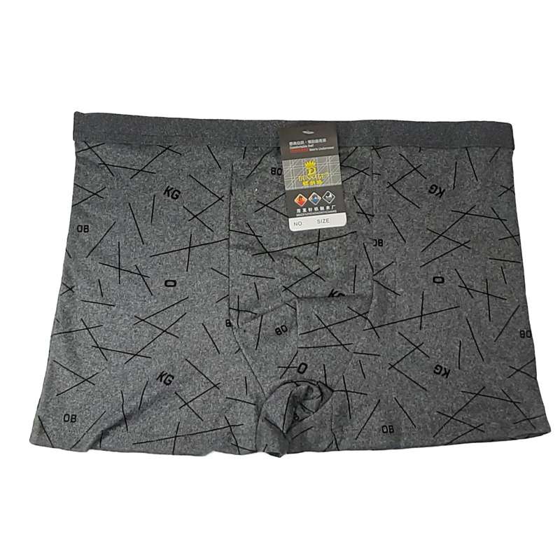 شورت مردانه مدل پادار خط خطی کد smb458