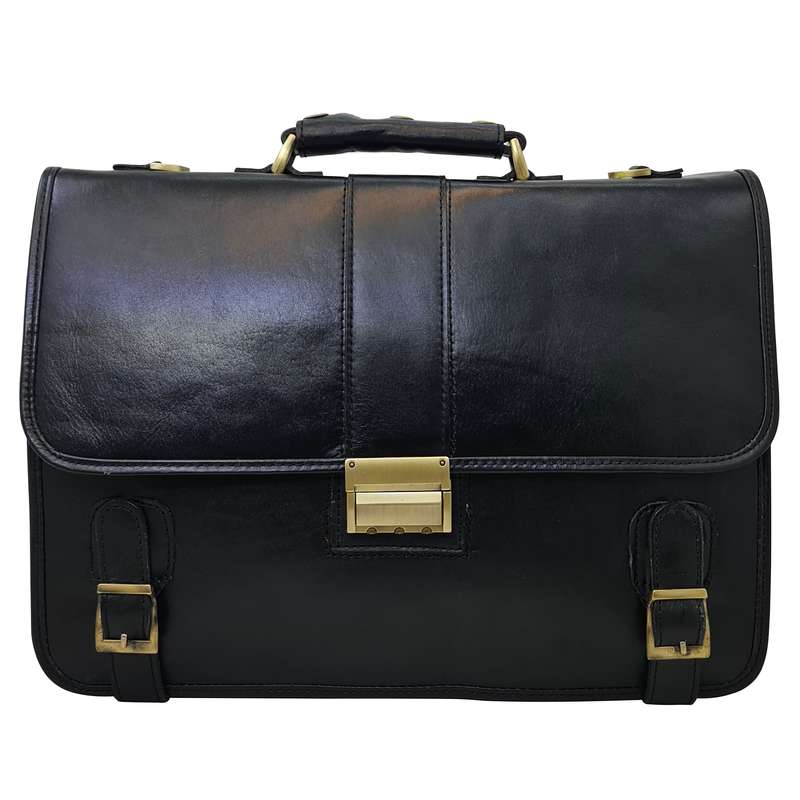 کیف اداری مردانه مدل آراد چرم طبیعی کد 6628