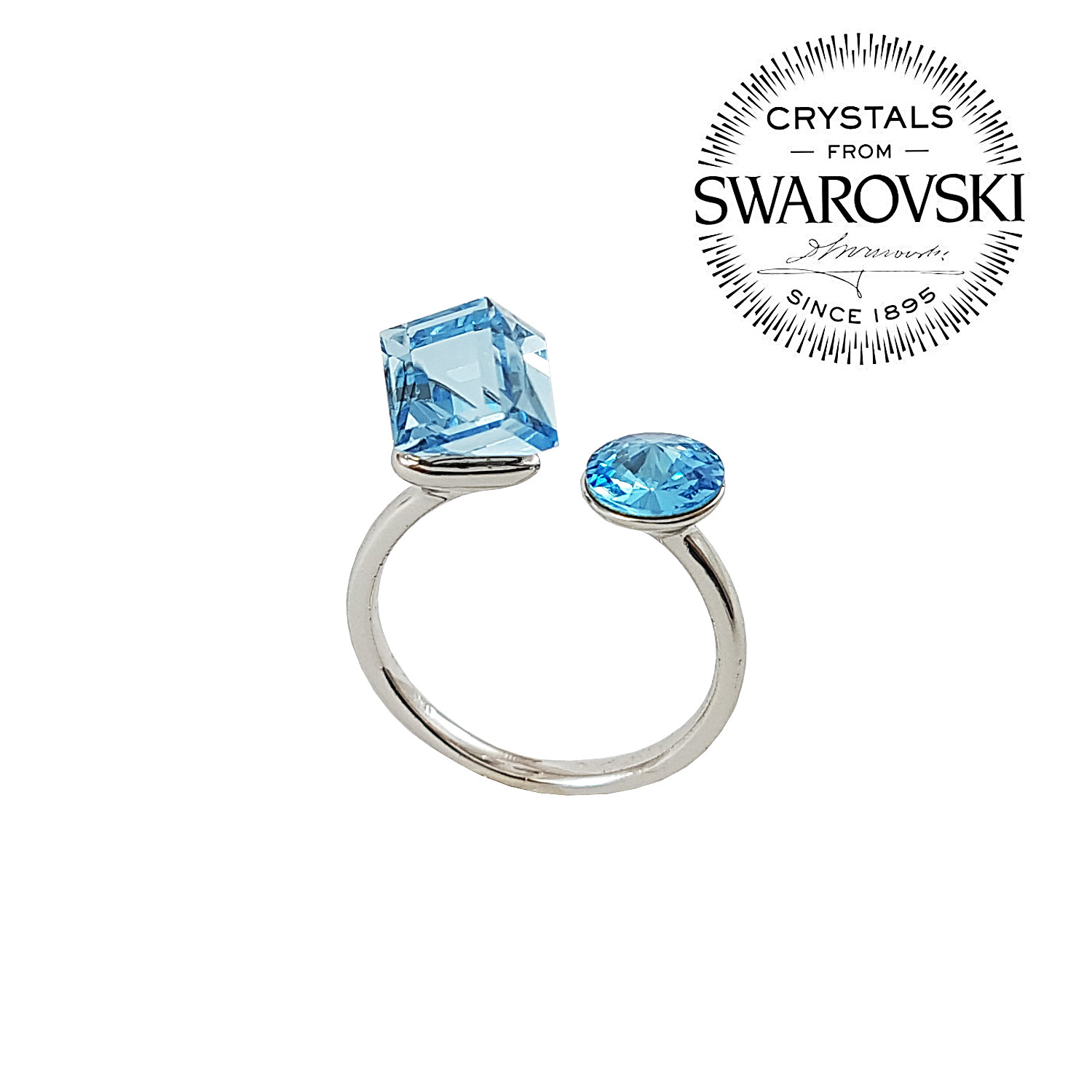 انگشتر زنانه ژوپینگ مدل مکعب کد XP518 انگشتر زنانه ژوپینگ مدل مکعب کد XP518