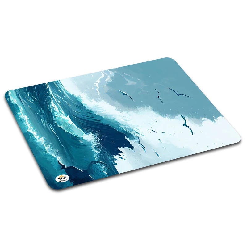 ماوس پد شادیت مدل موج دریا کد03 سایز24*19 سانتیمتر