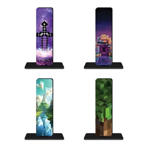 استند رومیزی تزیینی مدل ماینکرافت کد mtk-tp6623 مجموعه 4 عددی